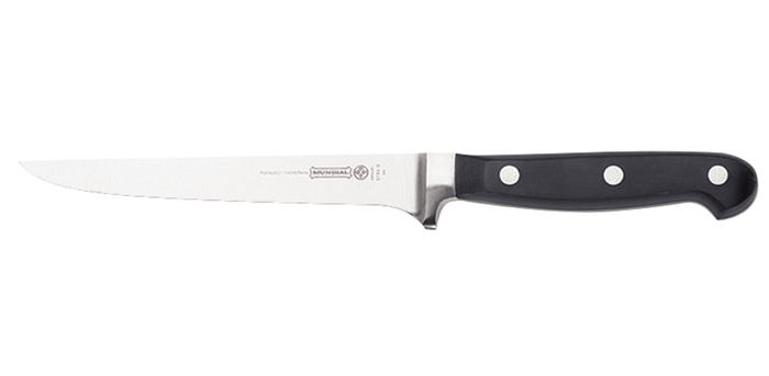 Mundial 5100 Series 6-Inch Black Boning Knife