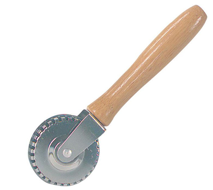 Pastry Crimper Wood Handle