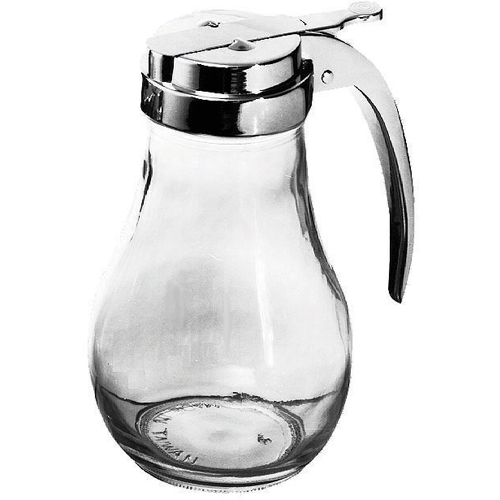 Sugar Dispenser, Chrome Plated Zinc Top, 14 Oz.