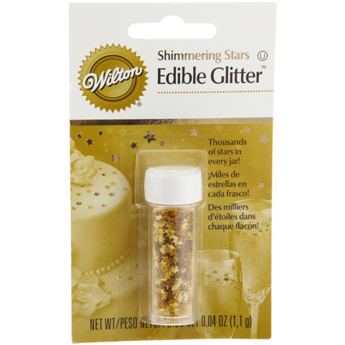 Wilton Edible Glitter, Shimmering Stars - 703-200