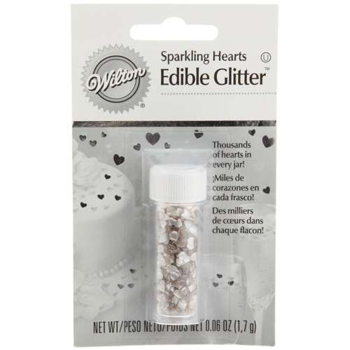 Wilton Edible Glitter: Sparkling Hearts - 703-204