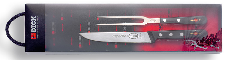 F. Dick Stamped Carving Set, 2 Piece