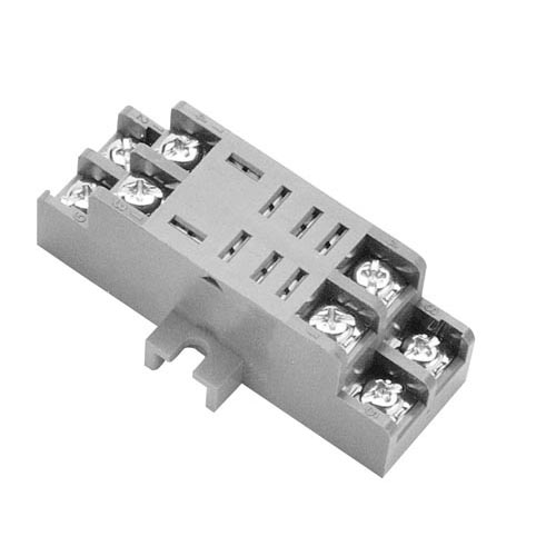 8 Slot Relay Socket for 3/16" Tab Terminals