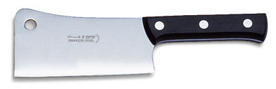 F. Dick 6" Kitchen Cleaver, Plastic Handle, S/S Blade (Chopping Knife)