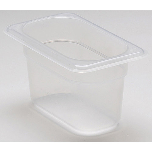 Cambro 94PP Translucent Food Pan: Ninth Size 4-1/4" x 6-15/16" x 4" Deep