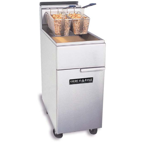 American Range AF35/50NG Gas Deep Fryer Natural Gas Deep Fat Fryer