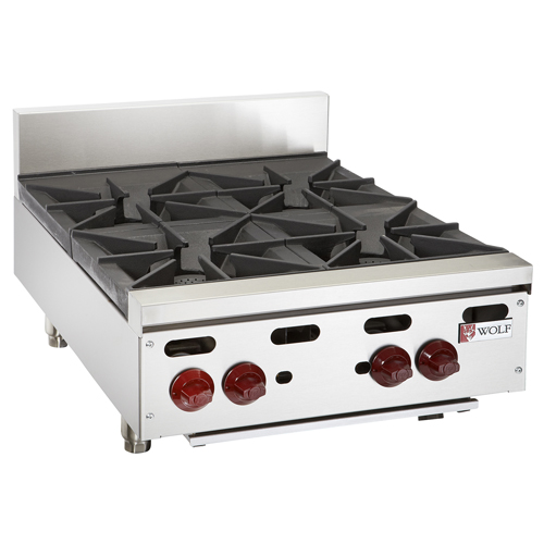 Wolf AHP424 Series Counter Model Achiever Natural Gas Hotplate 24"