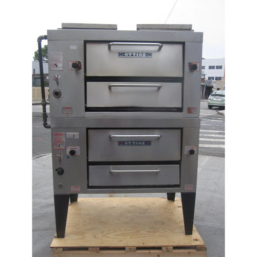 Attias Pizza Oven Model # MRS 2-16 Used Very Good Condition