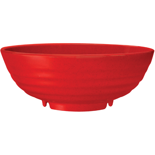 G. E. T. Melamine Bowls, Red Sensation Series, 36 oz., 7.75" Diameter x 3" Deep - Case of 12