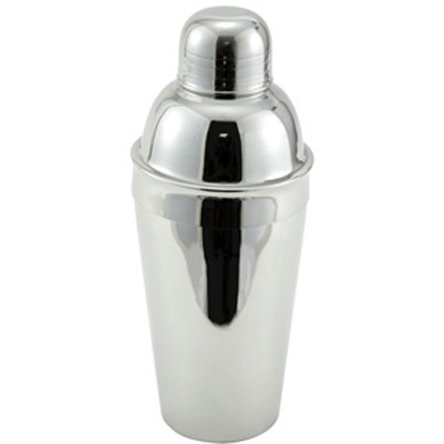 Winco BL-3P 3 piece deluxe cocktail shaker, 16oz.