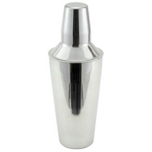 Winco BS-3P 3-Piece Cocktail Shaker, 28 Ounce