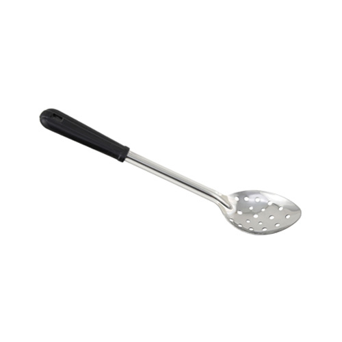 Winco 13" Basting Spoon, Stainless Steel Perforated, Bakelite Handle 