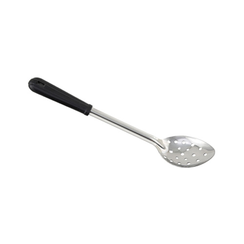 Winco 15" Basting Spoon, Stainless Steel Perforated, Bakelite Handle