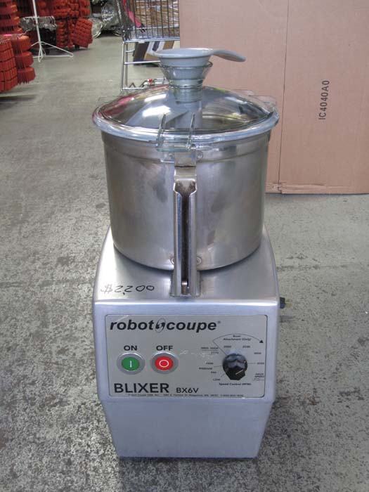 Robot Coupe Commercial Food Processor Model BX6V - Used - Good Condition
