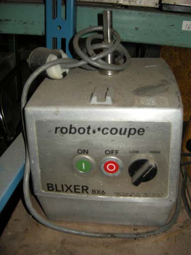 Robot Coupe Motor Blixer BX6 Used