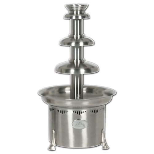 Sephra Fountains 27" Aztec - Brushed Stainless Chocolate Fountain