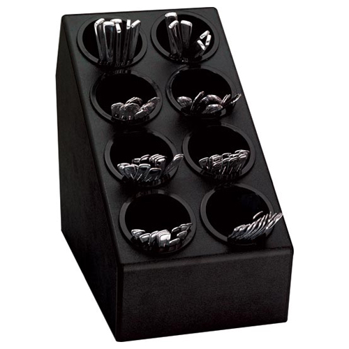 Dispense-Rite CTSH-8BT Countertop Silverware Organizer - 8 Section