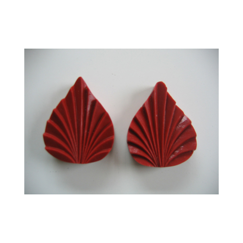 Silicone Rubber Molds. Leaves, 2 pieces, 3 1/4"