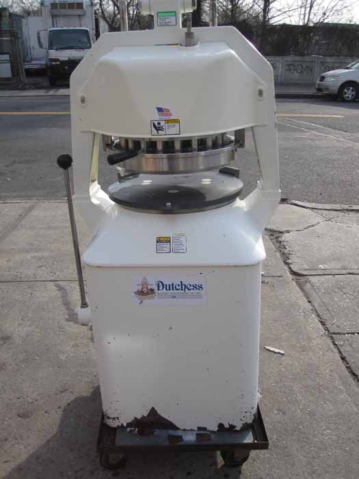 Dutchess Semi-Auto Dough Divider/Rounder Used Very Good Condition