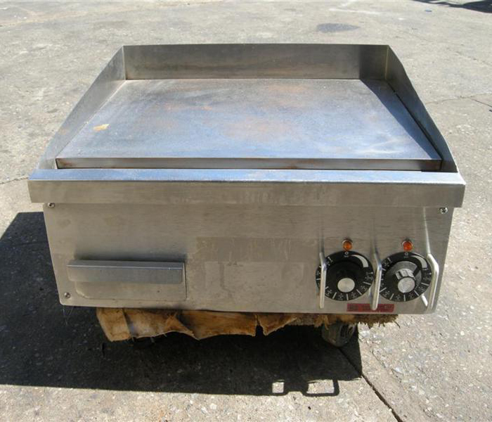 APW Electric Griddle 24" x 23," Used, Good Condition