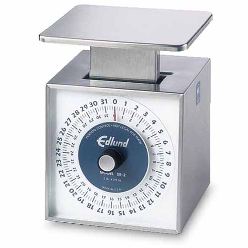 Edlund "Premier" Series Stainless Portion Scale - 5 lbs. capacity x 1 oz.