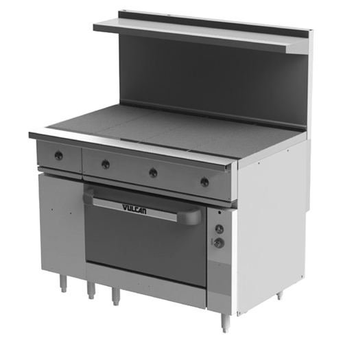 Vulcan EV48S-4HT240 Electric Restaurant Range 48", 4 Hot Tops - 240V