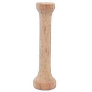 Fox Run Rubber Wooden Tart Tamper with 2 Different Diameter Ends