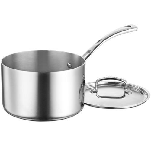 Cuisinart French Classic Tri-Ply Stainless 4 Quart Saucepan with Cover 