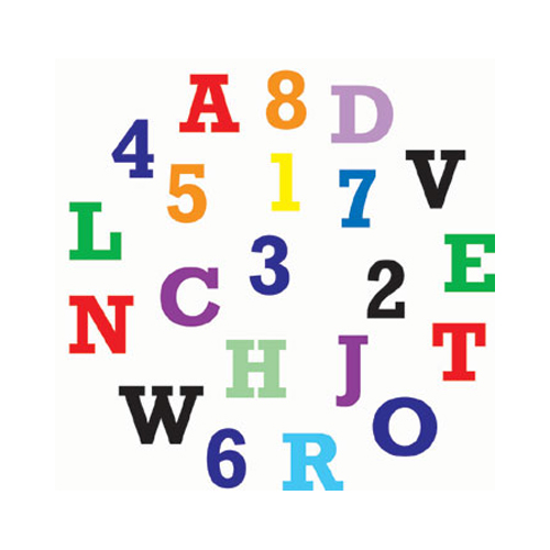 FMM Alphabet & Number Block Set - Upper Case