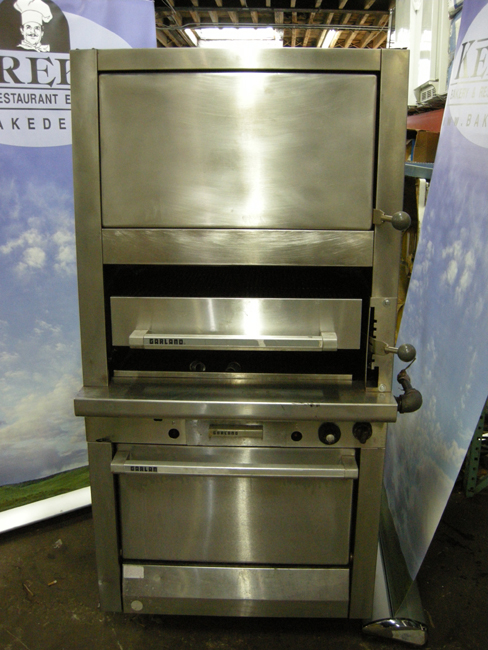 Garland Master Series Gas Ceramic Broiler with Upper Finishing Oven -Used