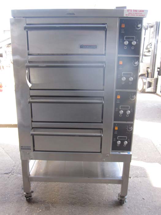Garland 4 Compartment Electric Deck Oven Model # AP4 - Used Condition