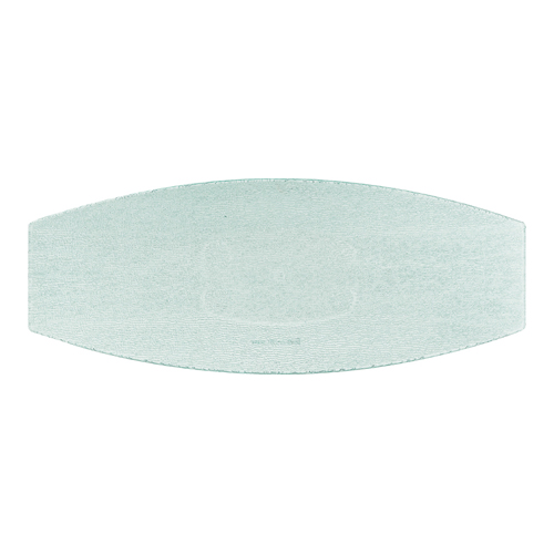 G. E. T. Polycarbonate Platters, Oval, Color: Jade 22.5" x 9" - Case of 3