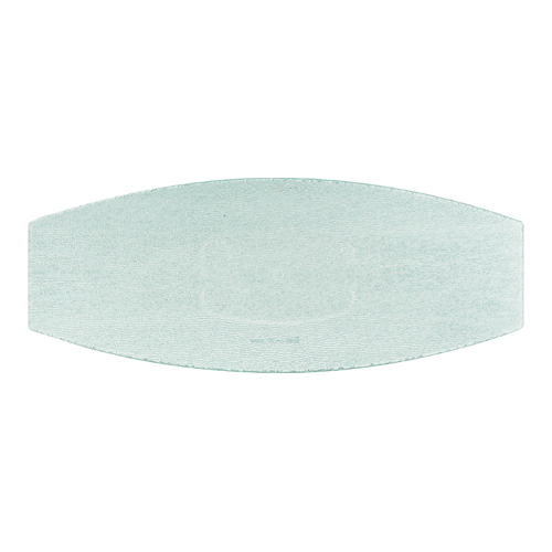 G. E. T. Polycarbonate Platters, Oval, Color: Jade 22.5" x 9" - Case of 3