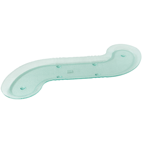 G. E. T. Polycarbonate Platter, S-Shape, 34" x 8.5," Color: Jade - Pack of 3