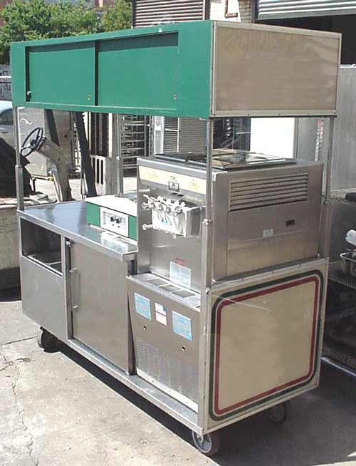 TAYLOR Ice Cream Kiosk With Soft Ice Cream Machine Taylor 754 - USED