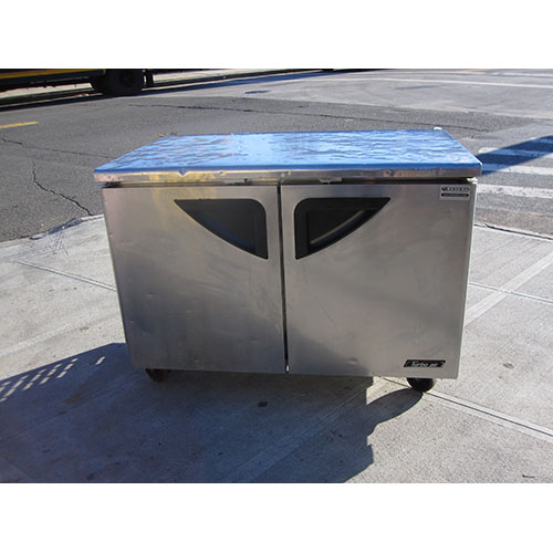 Turbo Air TUF-48SD 2 Door Undercounter Freezer Used Great Condition