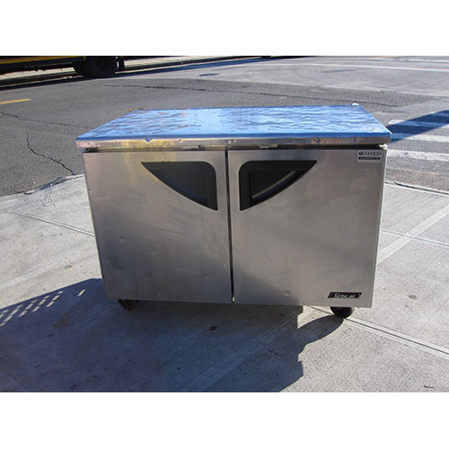 Turbo Air TUF-48SD 2 Door Undercounter Freezer Used Great Condition
