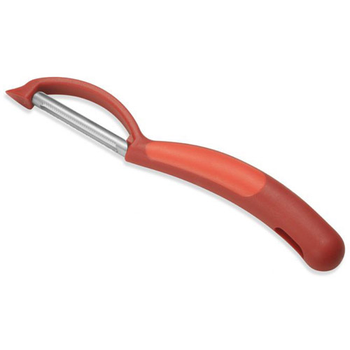 Kuhn Rikon Piranha Swivel Peeler, Red