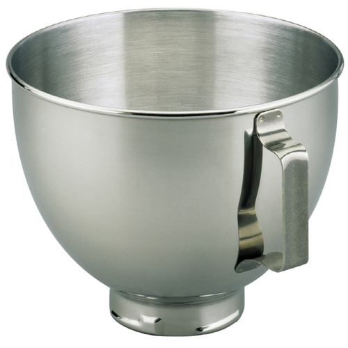 KitchenAid Stainless Steel Bowl for KSM and K45 4-1/2-Quart KitchenAid Mixers