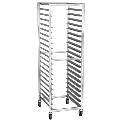Lakeside 162 S/S Roll-In Cooler Pan & Tray Rack - 37 Trays 18 x 26