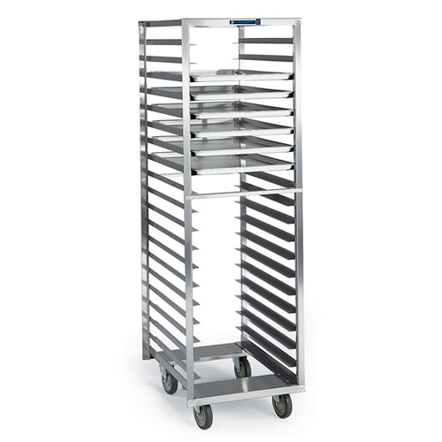 Lakeside 172 S/S Roll-In Cooler Pan & Tray Rack - 18 Trays 18 x 26
