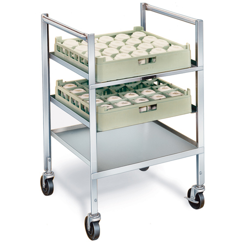 Lakeside 197 Stainless Steel Glass-Cup Rack Cart