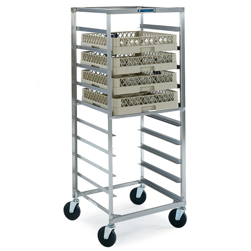 Lakeside 198 S/S Glass-Cup Rack Cart - 10 Trays 20 x 20