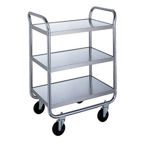 Lakeside 211 Stainless Steel Utility Tubular Frame 3 Shelf 16 X 24