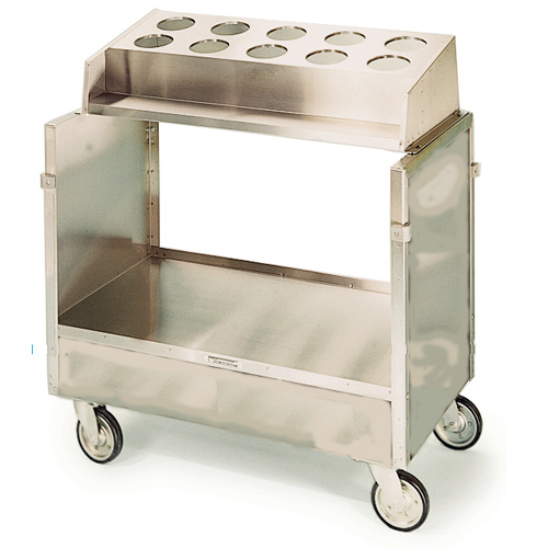 Lakeside 403 Tubular Tray & Silver Cart