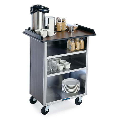 Lakeside 636 Beverage Service Cart w/o Drop Leaves 28 x 27