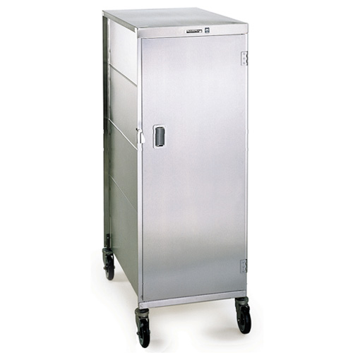 Lakeside LA847 Enclosed Tray Truck Stainless Steel Exterior - Front & Back Door, 20 Trays 14" x 18"