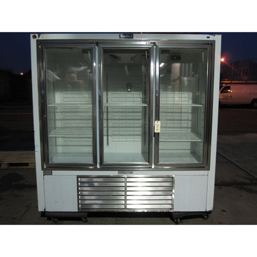 Leader 3 Door Freezer Model # PF79 SC Used Very Good Condition