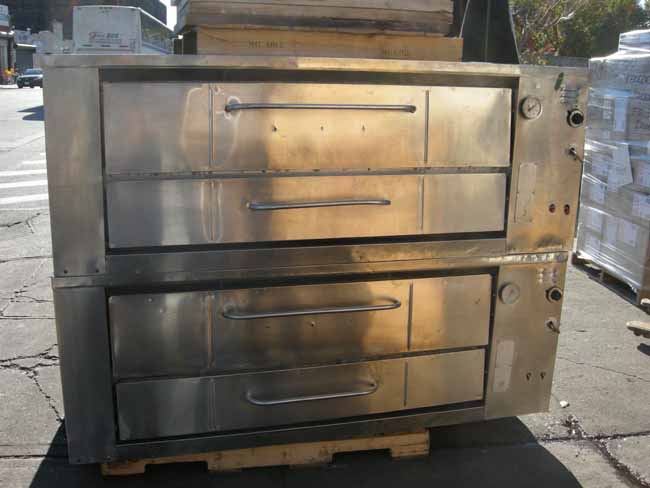 Bari Double Stacked Pizza Oven Used Good Condition