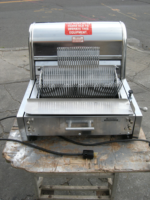 Berkel Bread Slicer (Chrome) 7/16" Cut ,Used ,Very Good Condition